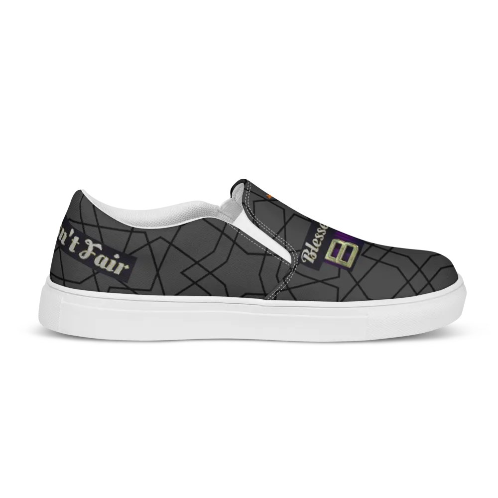 BBG Dark Grey & Black Men's Slip Ons product image (6)