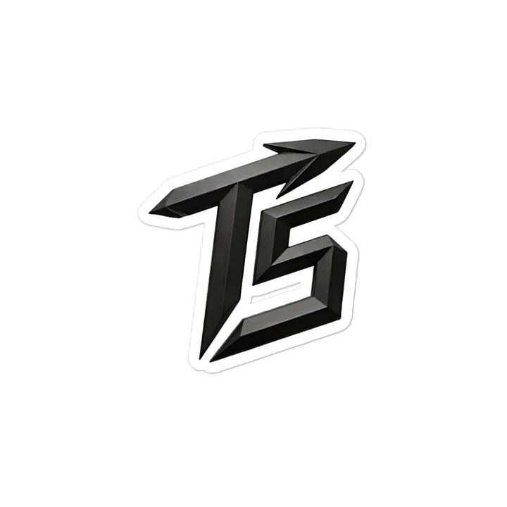 Trigga5Trey T5 Sticker (Black Logo) product image (2)