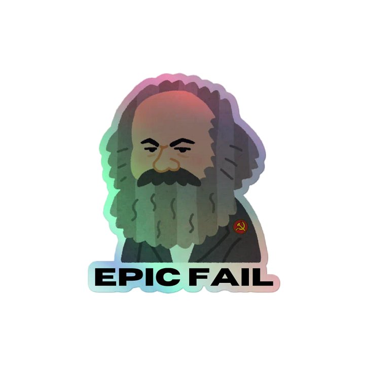 Marx Epic Fail Sticker Olografico product image (2)