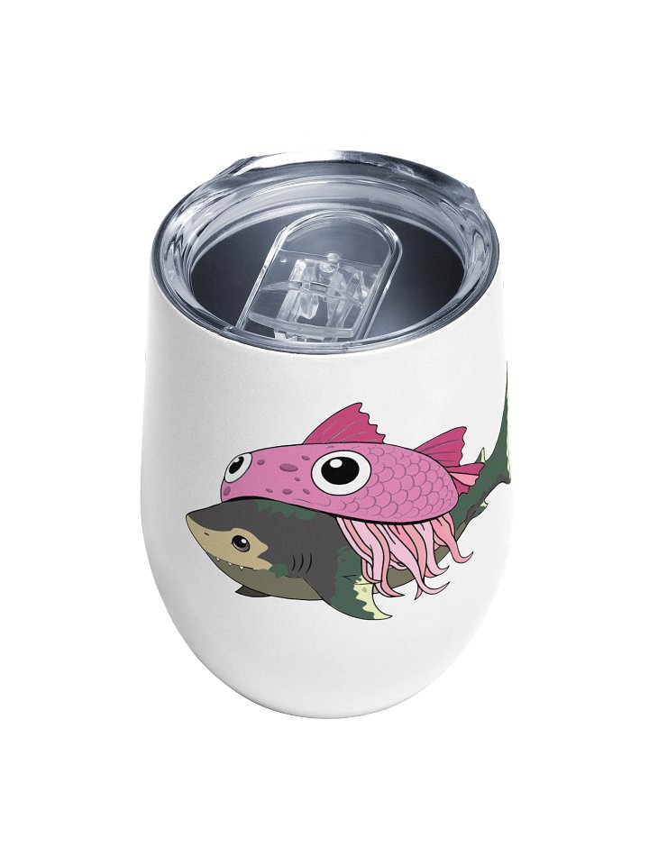 Manipulative Maws Double Walled Wine Tumbler product image (2)