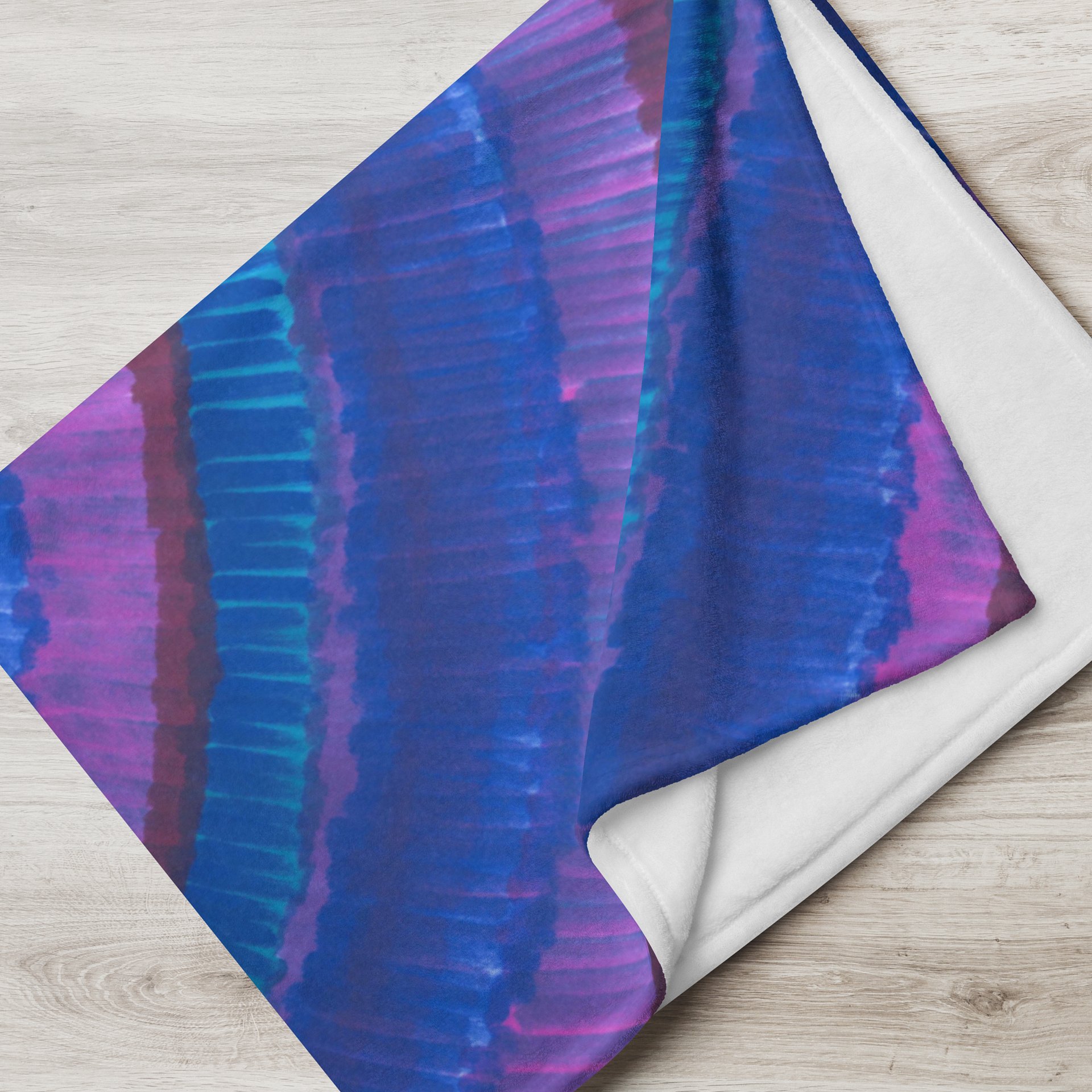 Purple SWIRLS Blanket product image (4)