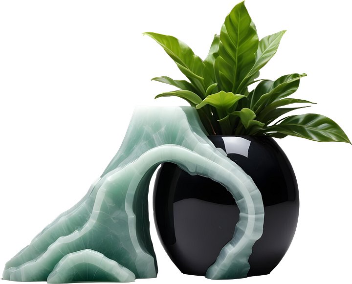 Jade Signature - Zen Jade Décor png product image (1)