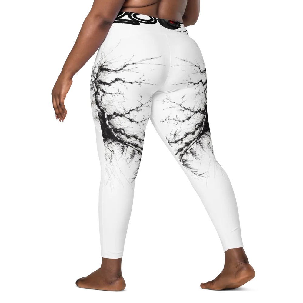 Bamboo Print Leggings with Pockets product image (9)
