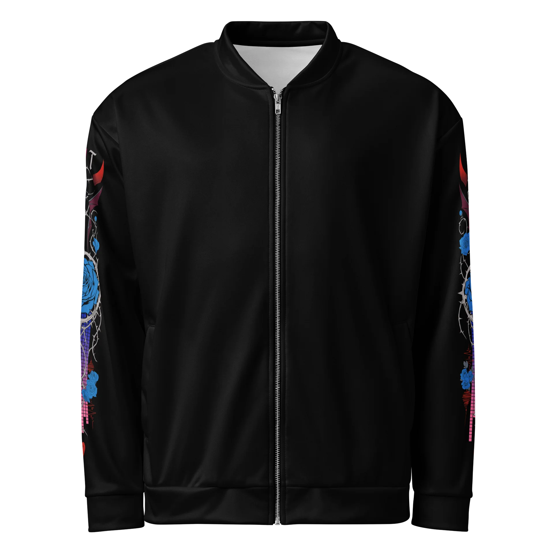 Metal Midnight Bloom Bomber Jacket product image (1)