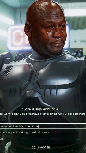 When your voice doesn't match your job description in a videogame...

#robocoproguecity #gamingcommunity #voiceactors #funnyr...