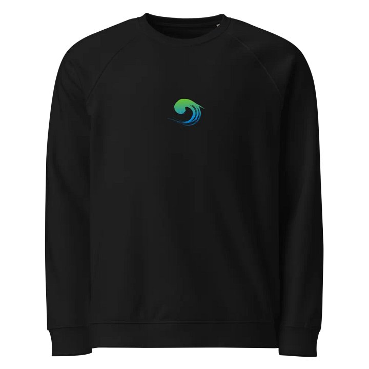 Eternal Wave Organic Raglan Sweatshirt product image (1)
