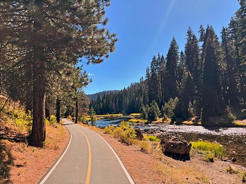 Autumn leaves 🍂 Lake Tahoe and the Truckee River Trail! The sierras are beautiful this time of year. Perfect weather for a bi...