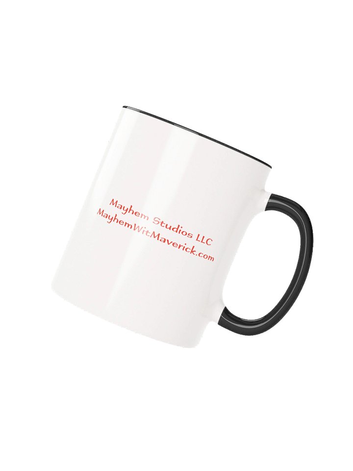 Mayhem Maverick Colored Ceramic Mug (White Background) product image (2)