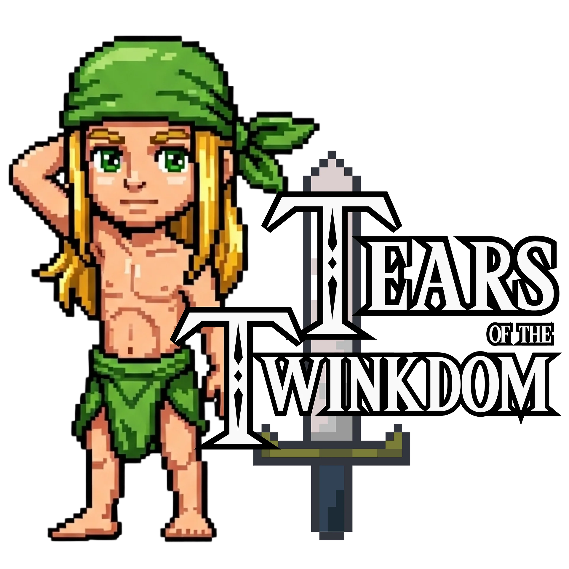 Tears of the Twinkdom Zelda Parody Sticker (3" x 3") product image (2)