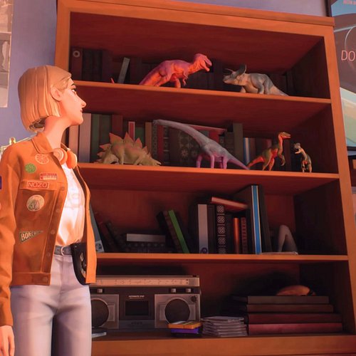 Stacey's dino collection in @mixtape.game