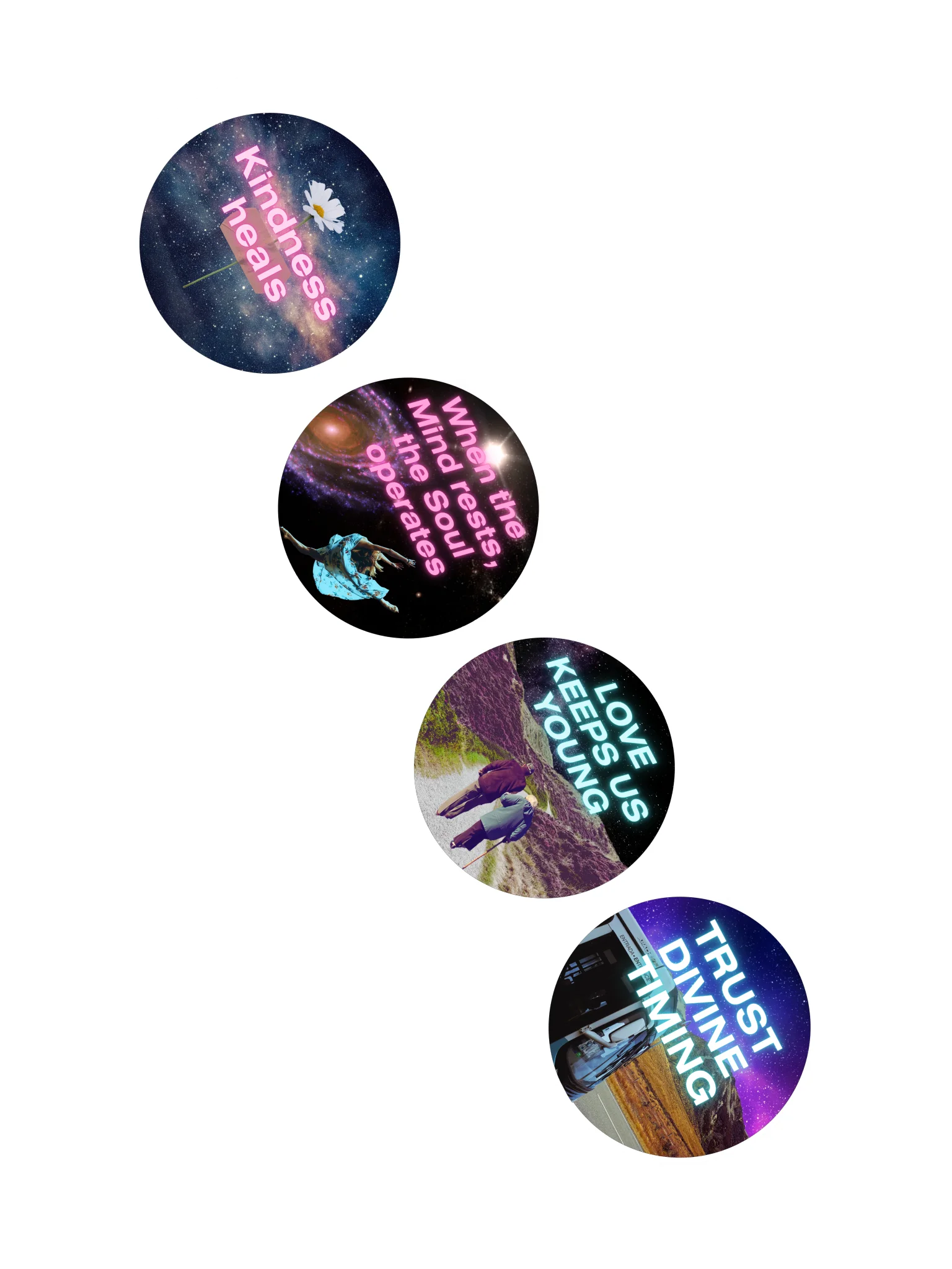 Seeds of Love #1 (Sticker Set of 4) product image (2)
