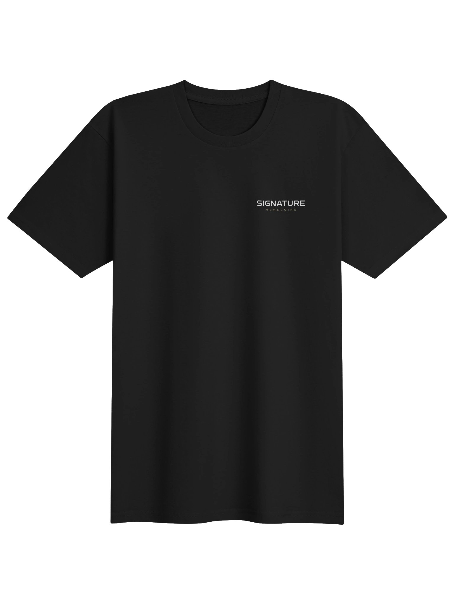 SIGNATURE MEMECOINS FOUNDERS TEE (BLACK) product image (1)