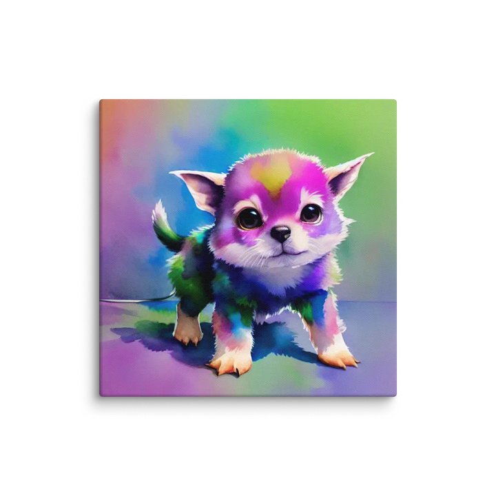 Cute Dog Digital Painting - v8 product image (1)