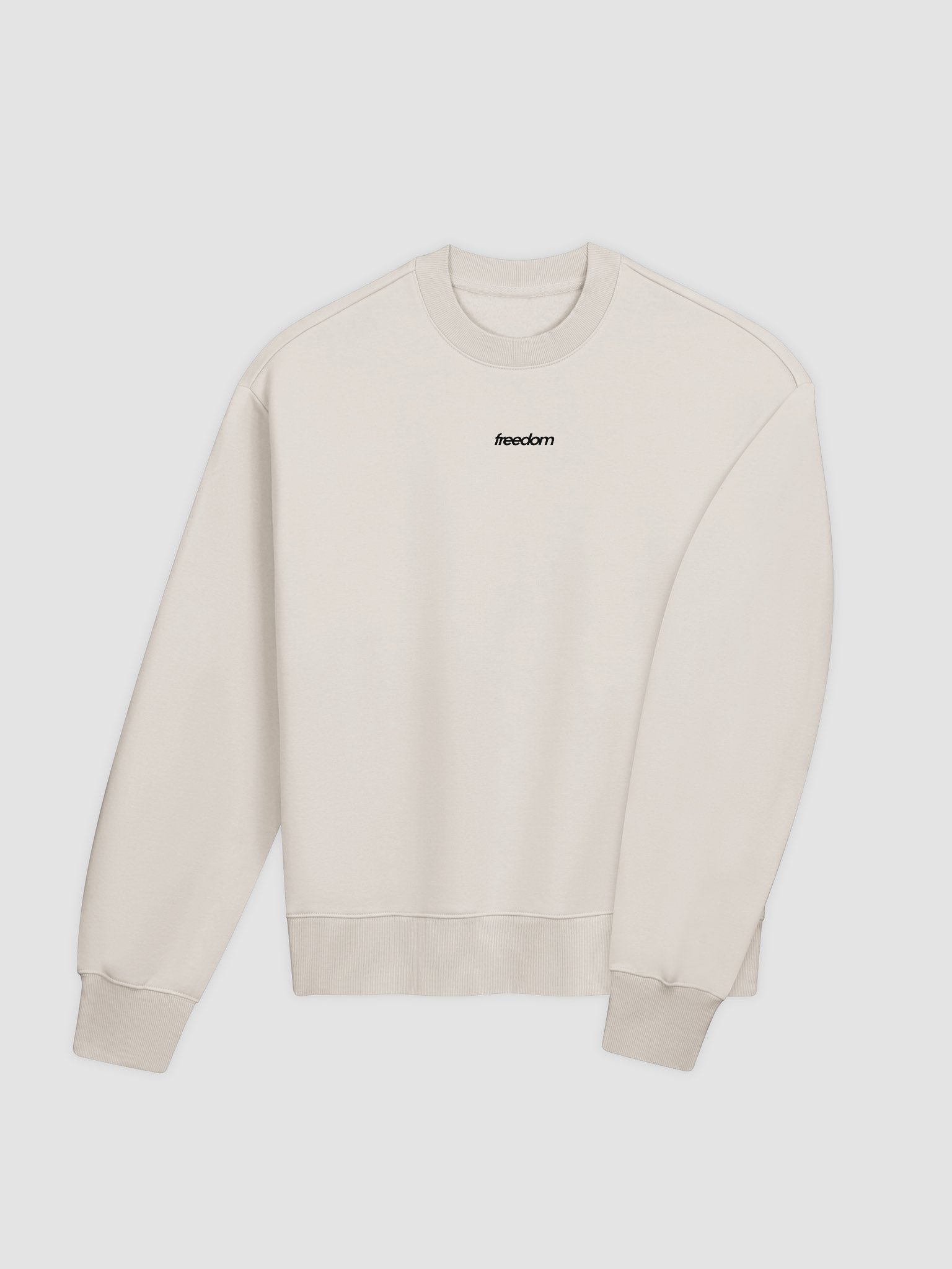 Freedom Crewneck B&W product image (4)