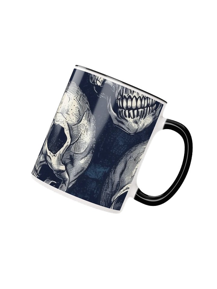 Engraved Skulls Ceramic Mug product image (3)
