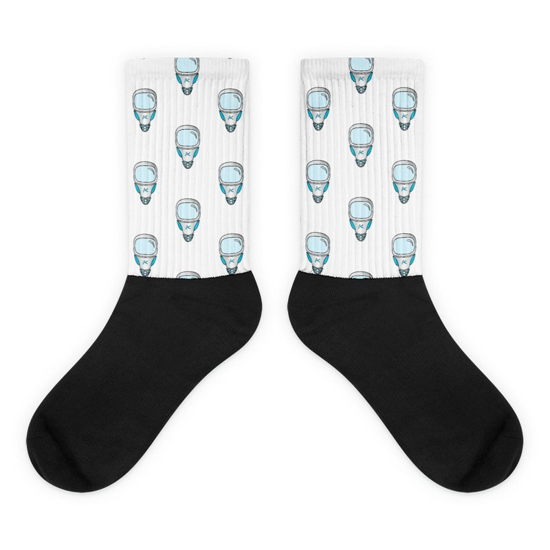 Kosmoborg Socks - White product image (1)