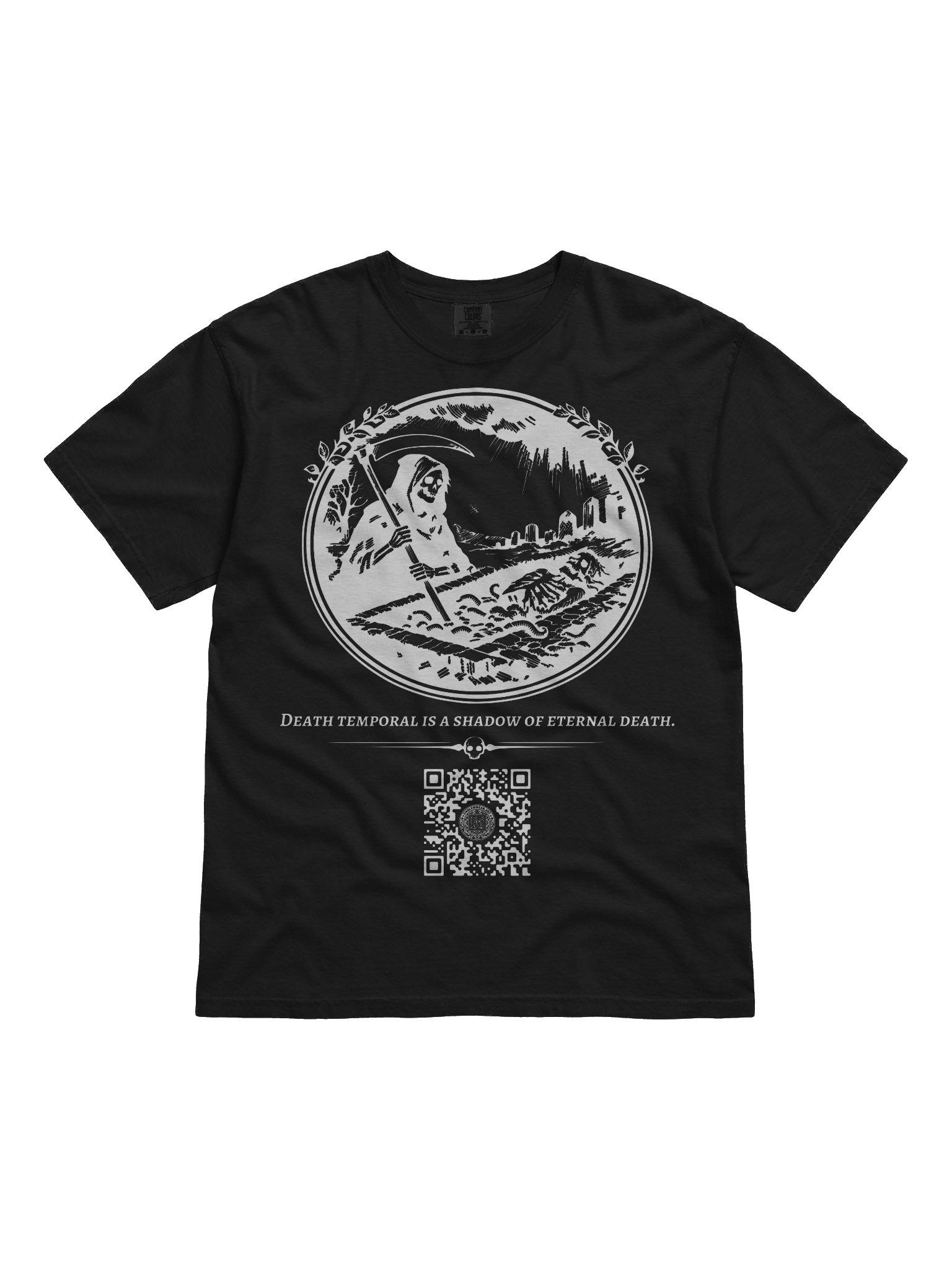 Voice of Death (White on Black/Color) product image (1)