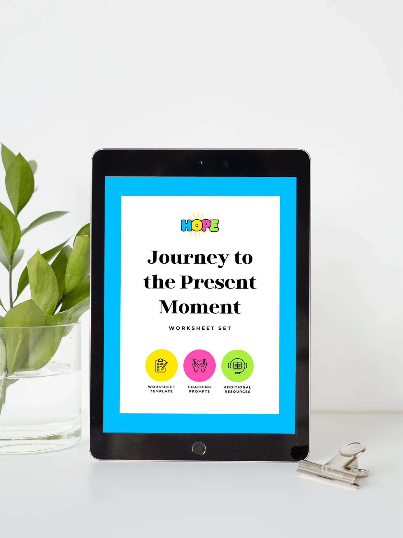 Journey to the Present Moment: Mindfulness Worksheet Set product image (2)