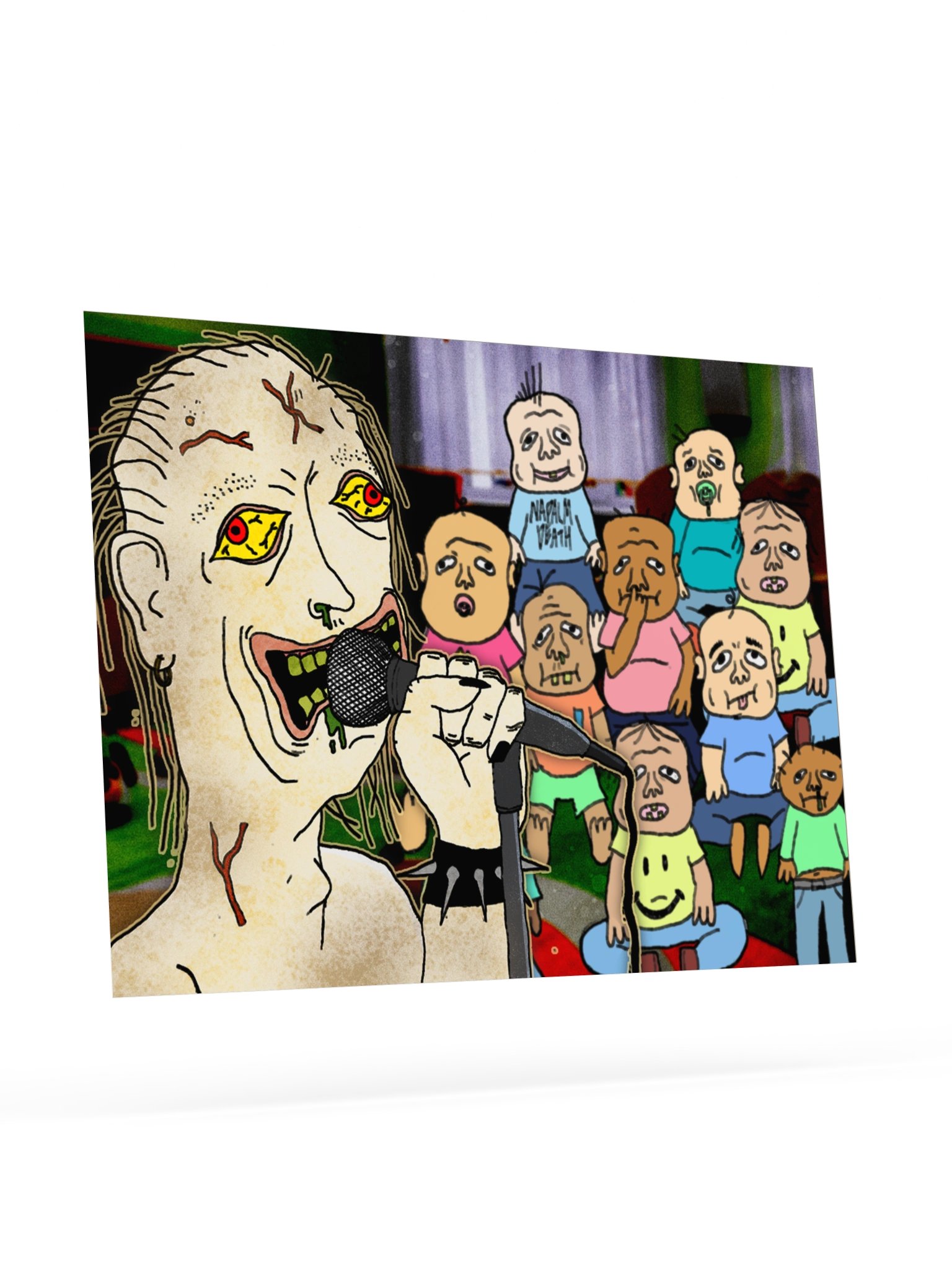 Average Grindcore Audience Poster product image (9)