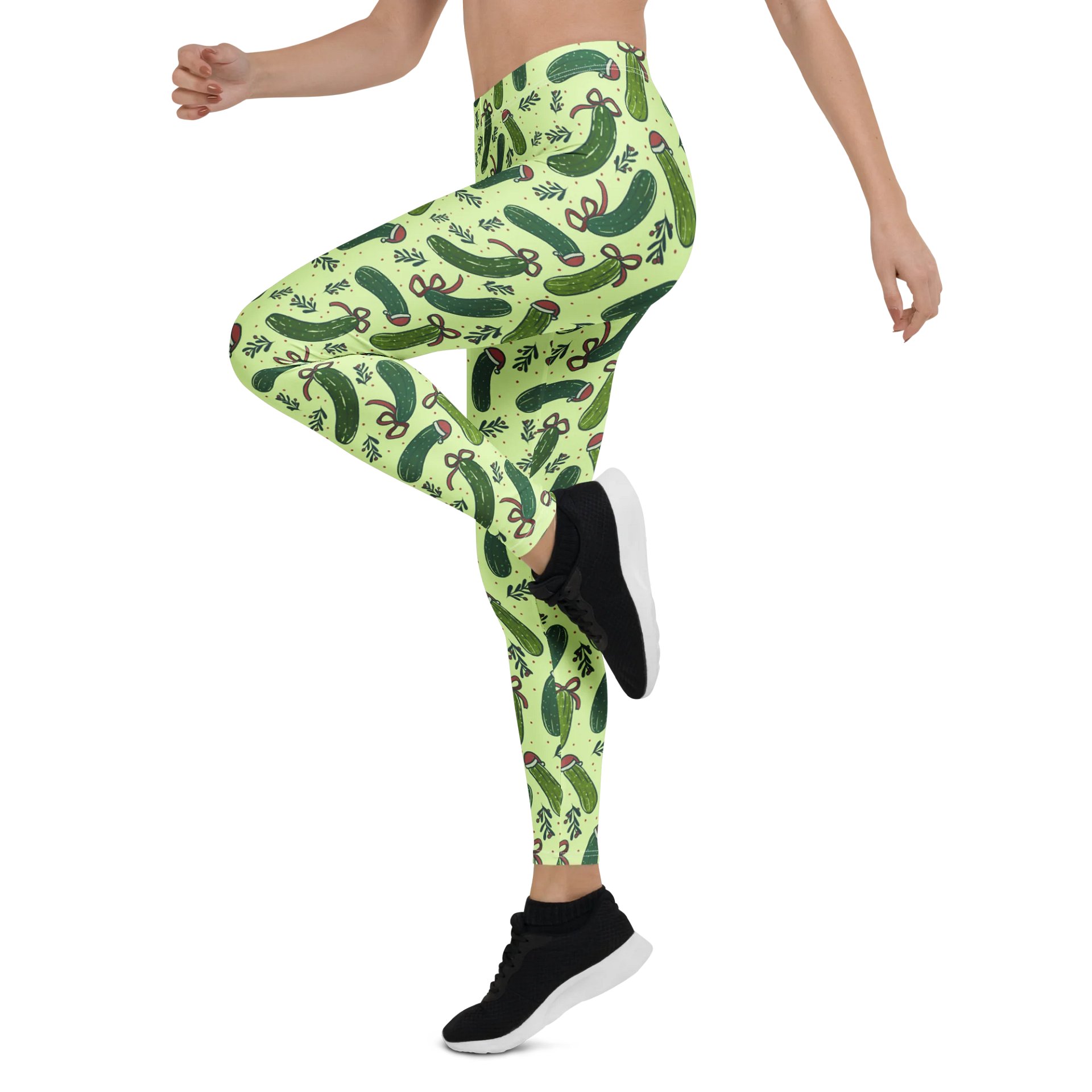 Christmas Pickles Pattern Leggings product image (5)