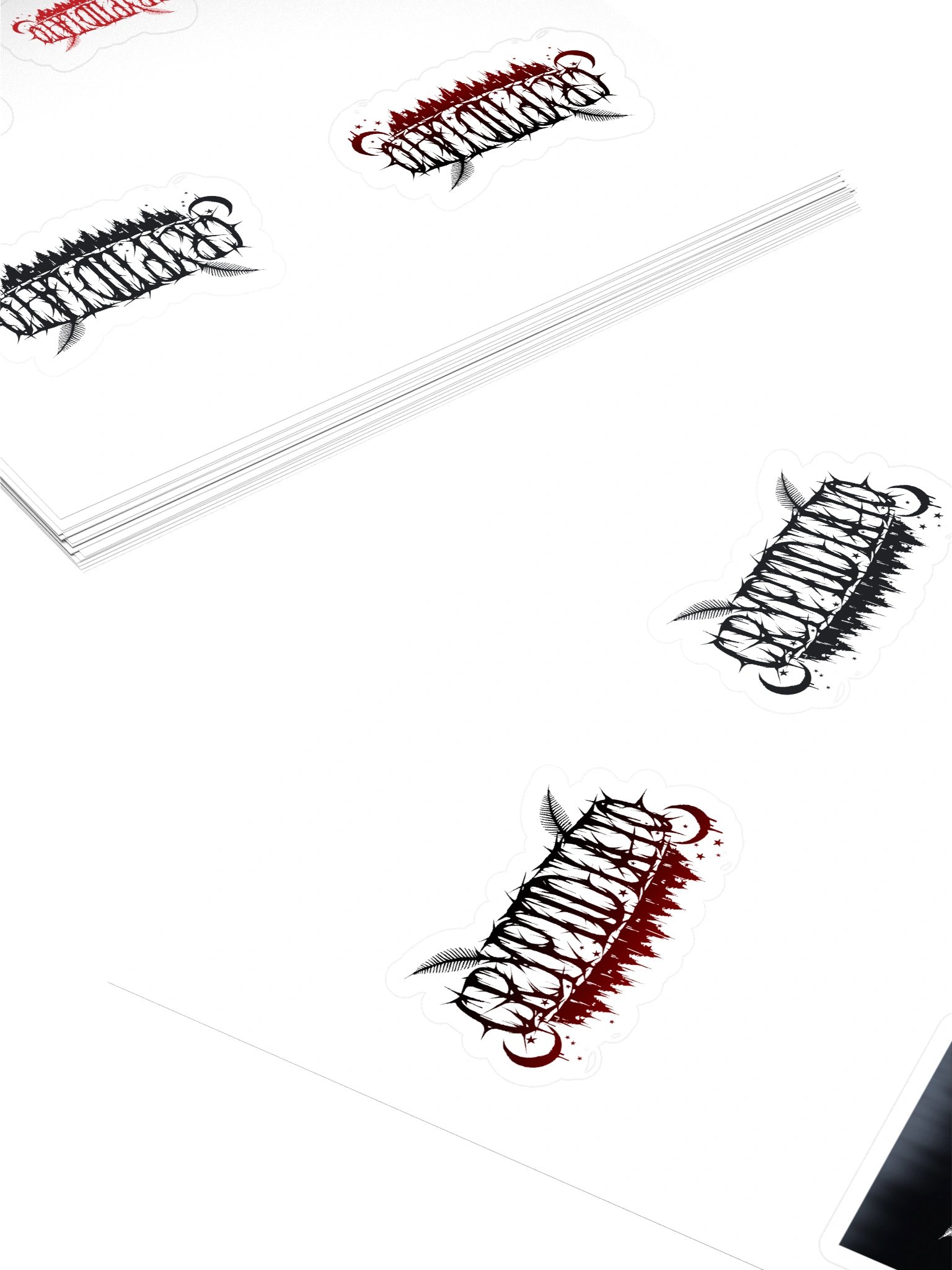 Cryptid Metal Stickers product image (4)