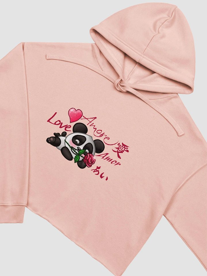 Love Languages Crop Hoodie product image (2)