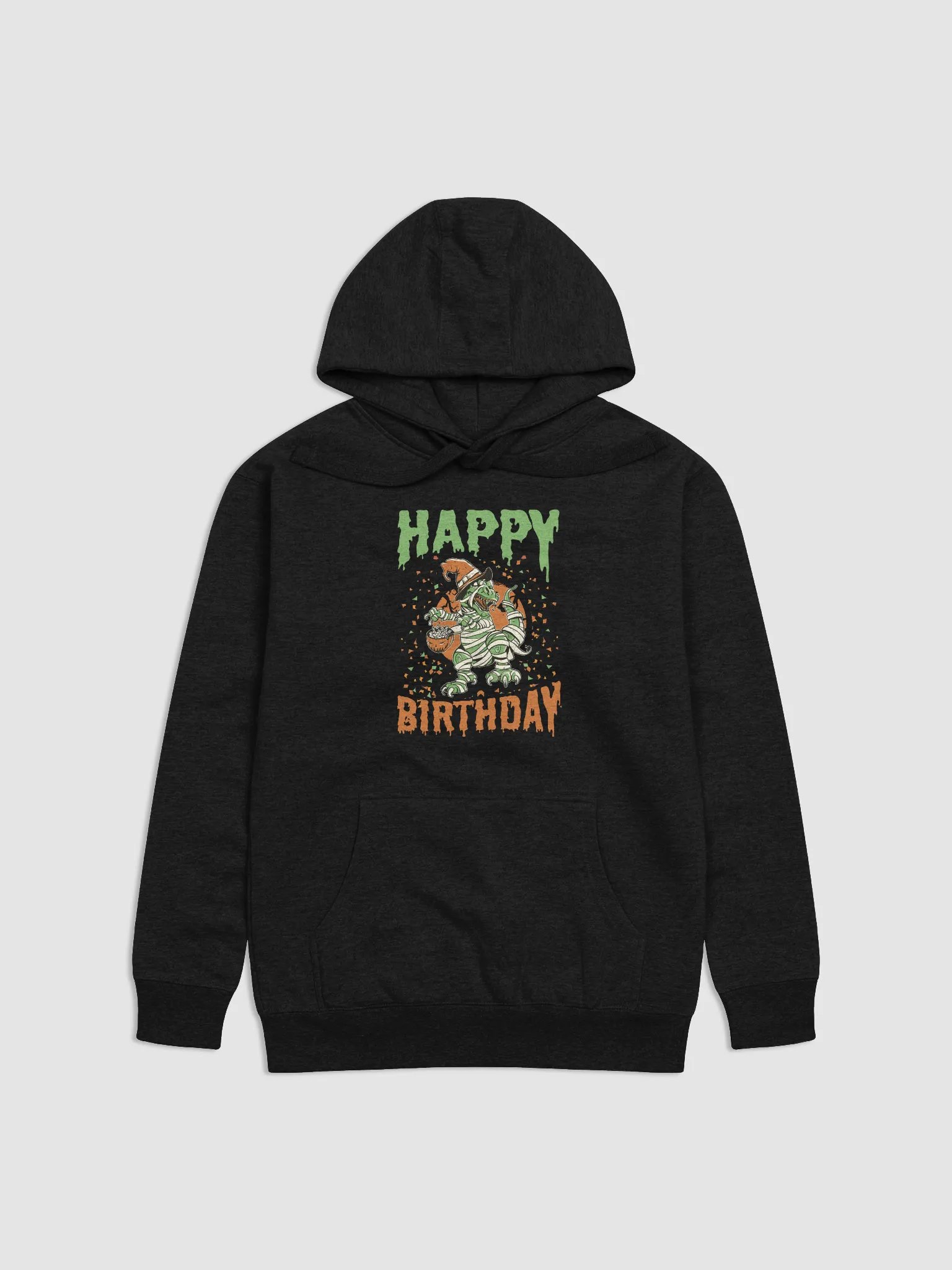 Happy Birthday (Dinosaur Halloween) Hoodie 1 product image (1)
