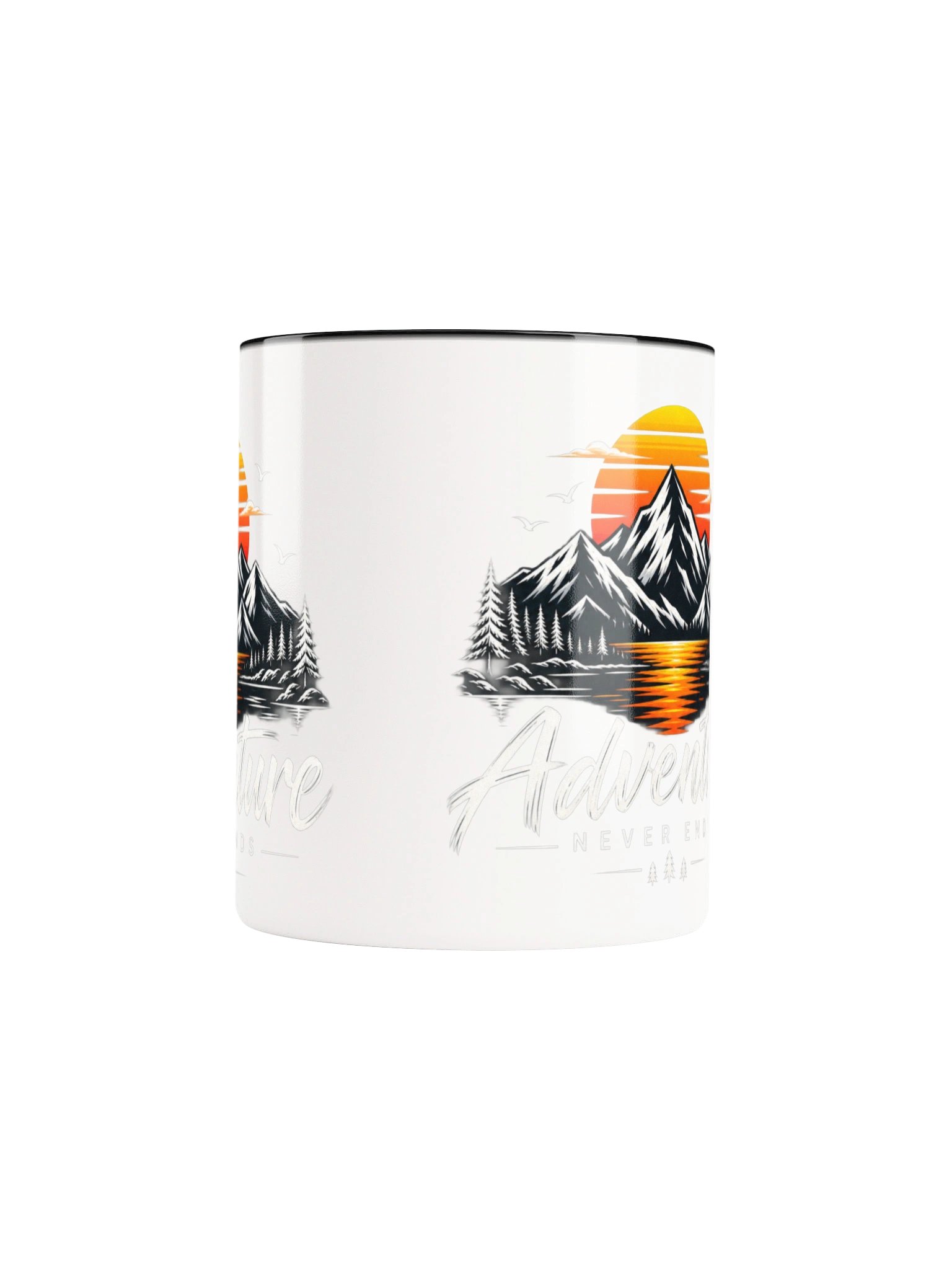 Mountain Sunset Mug – Japanese Inspired Adventure Coffee Cup for Nature Lovers product image (46)