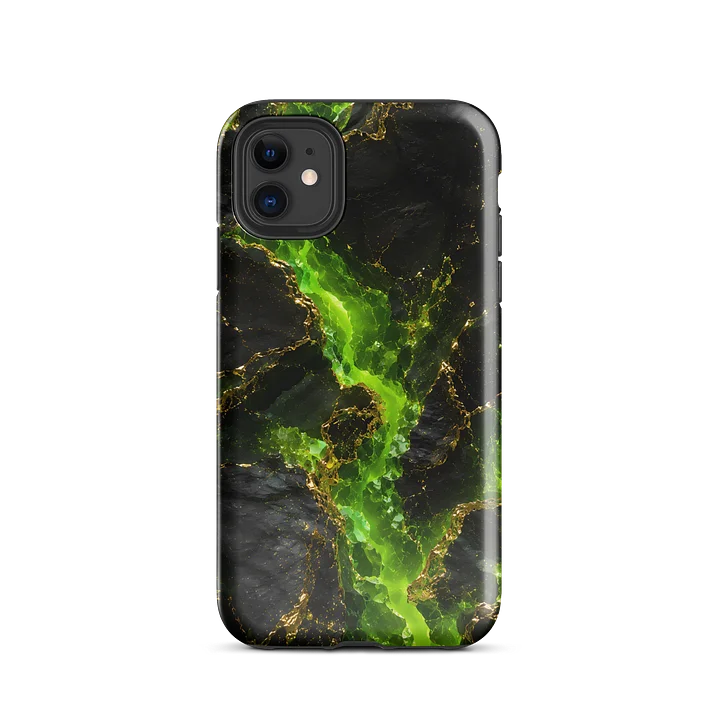 Radiant Uranium Green Geode Marble Texture - Women Girls Teen,Full-Body Protection From Scratches, Soft TPU Anti-Drop Shockproof Case Cover product image (8)