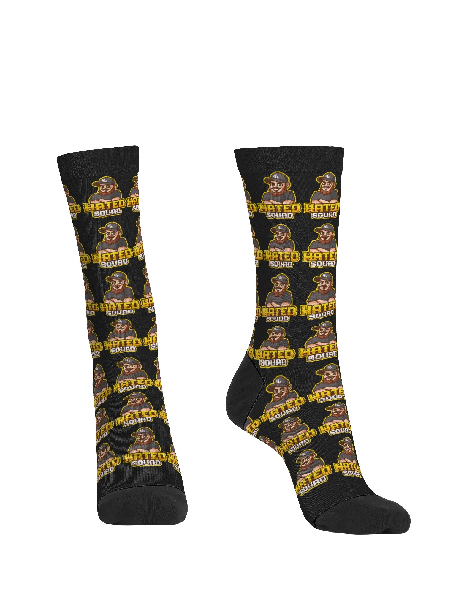 Hated Squad Crew Neck Socks product image (2)