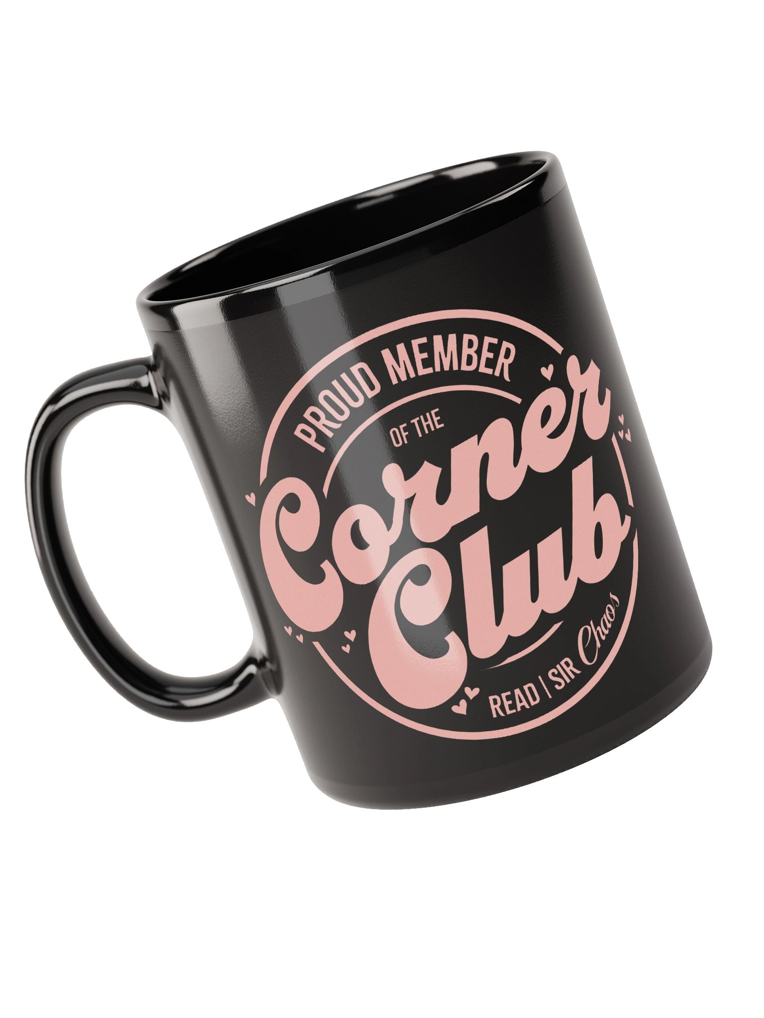 Corner Club Black Mug product image (5)