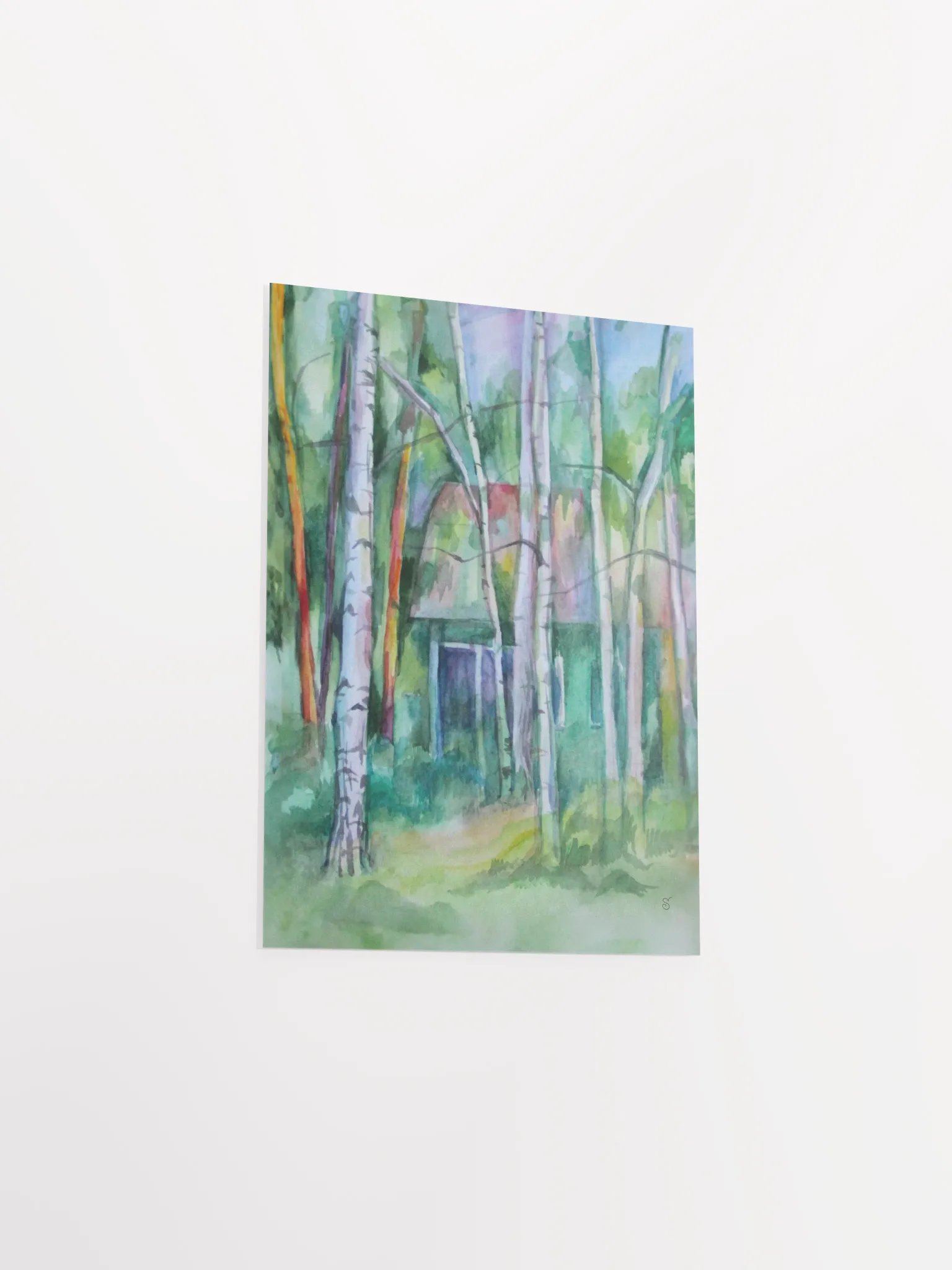 Enchanted Birch Forest Poster - Birch Forest product image (6)