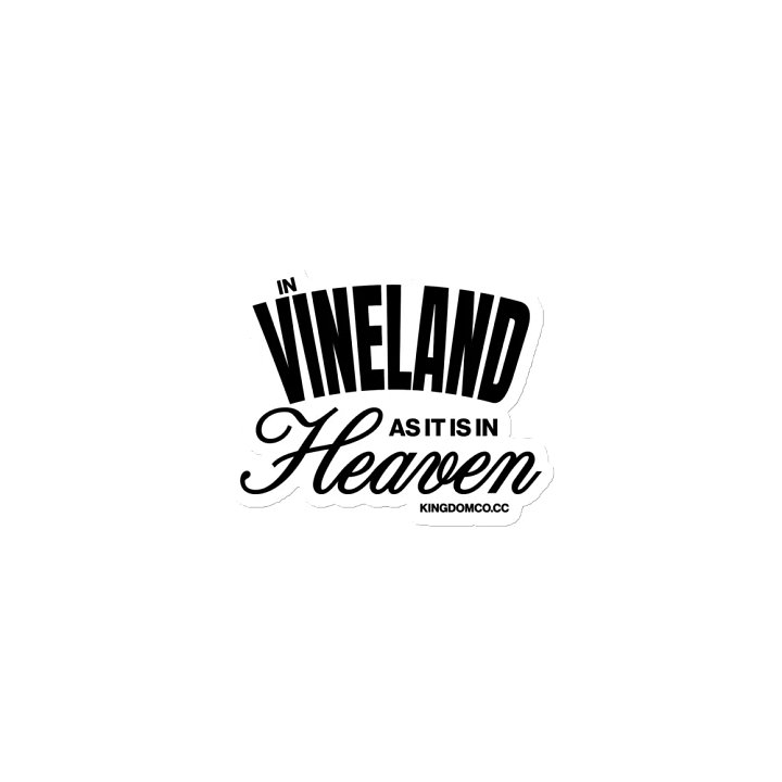 In Vineland As It Is In Heaven Magnet product image (1)
