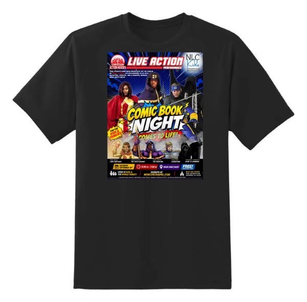 Special Limited Edition -Comic Book Night Live Tees product image (1)