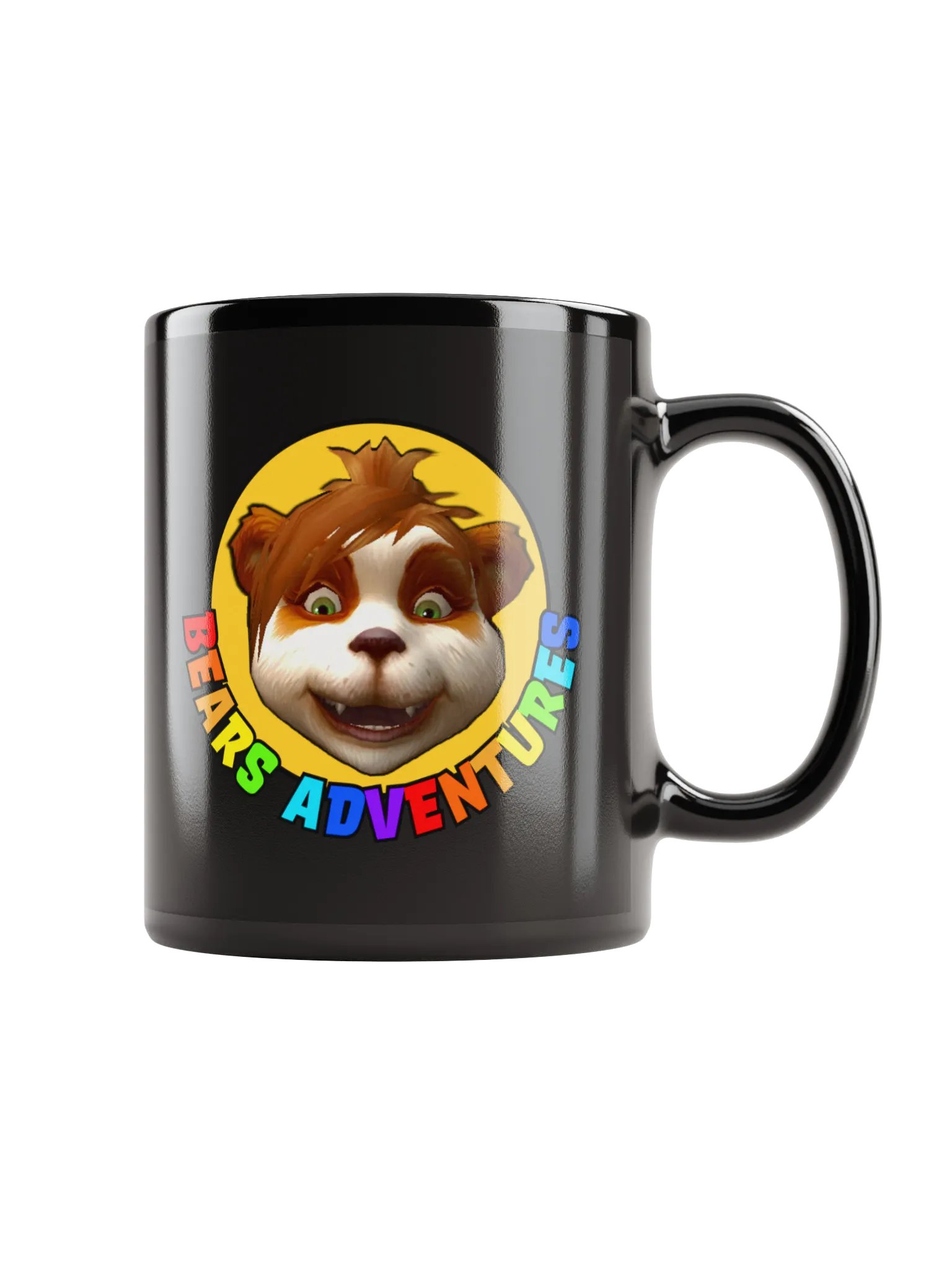 Bears Adventures Mug - Black product image (2)
