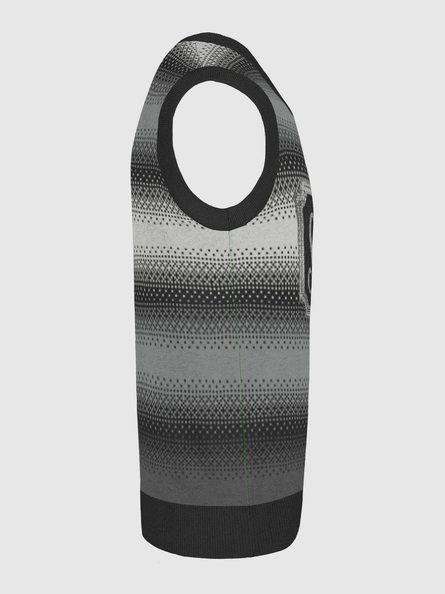 Customizable Jacquard V-Neck Vest product image (21)