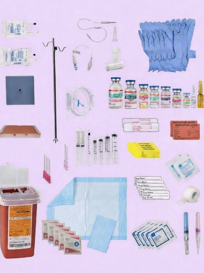 IV Medication Administration Practice Kit product image (1)