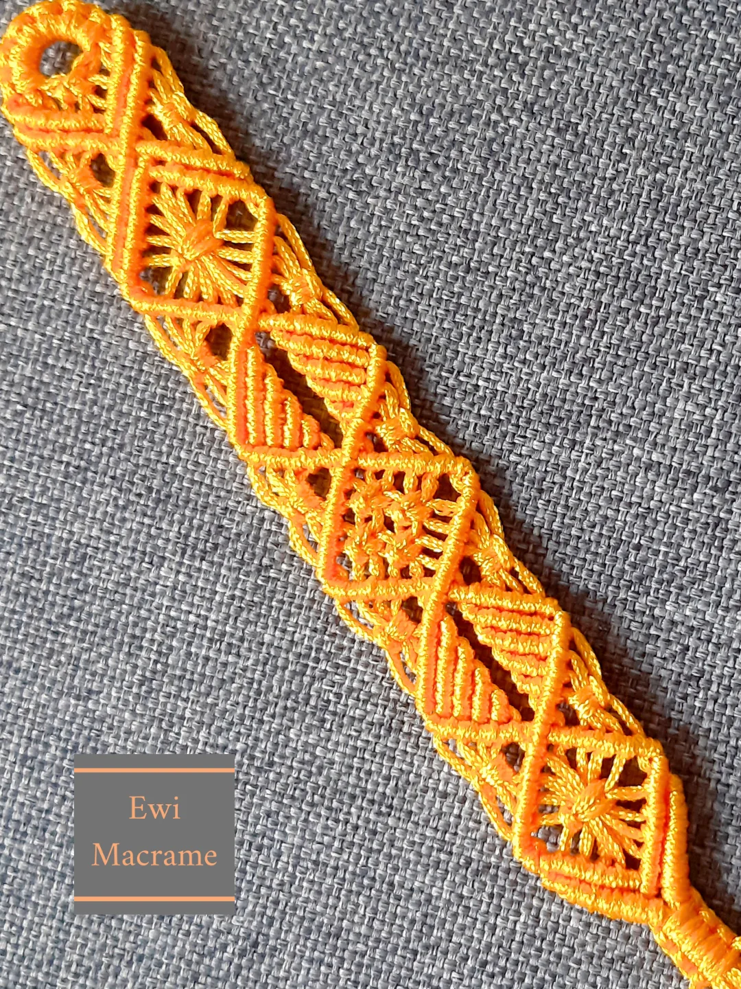 Micro Macrame Bracelet & Bookmark – Photo Tutorial product image (6)
