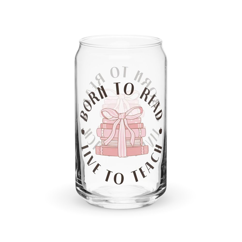 Ice Coffee Glass Tumbler Gift For A Teacher product image (11)