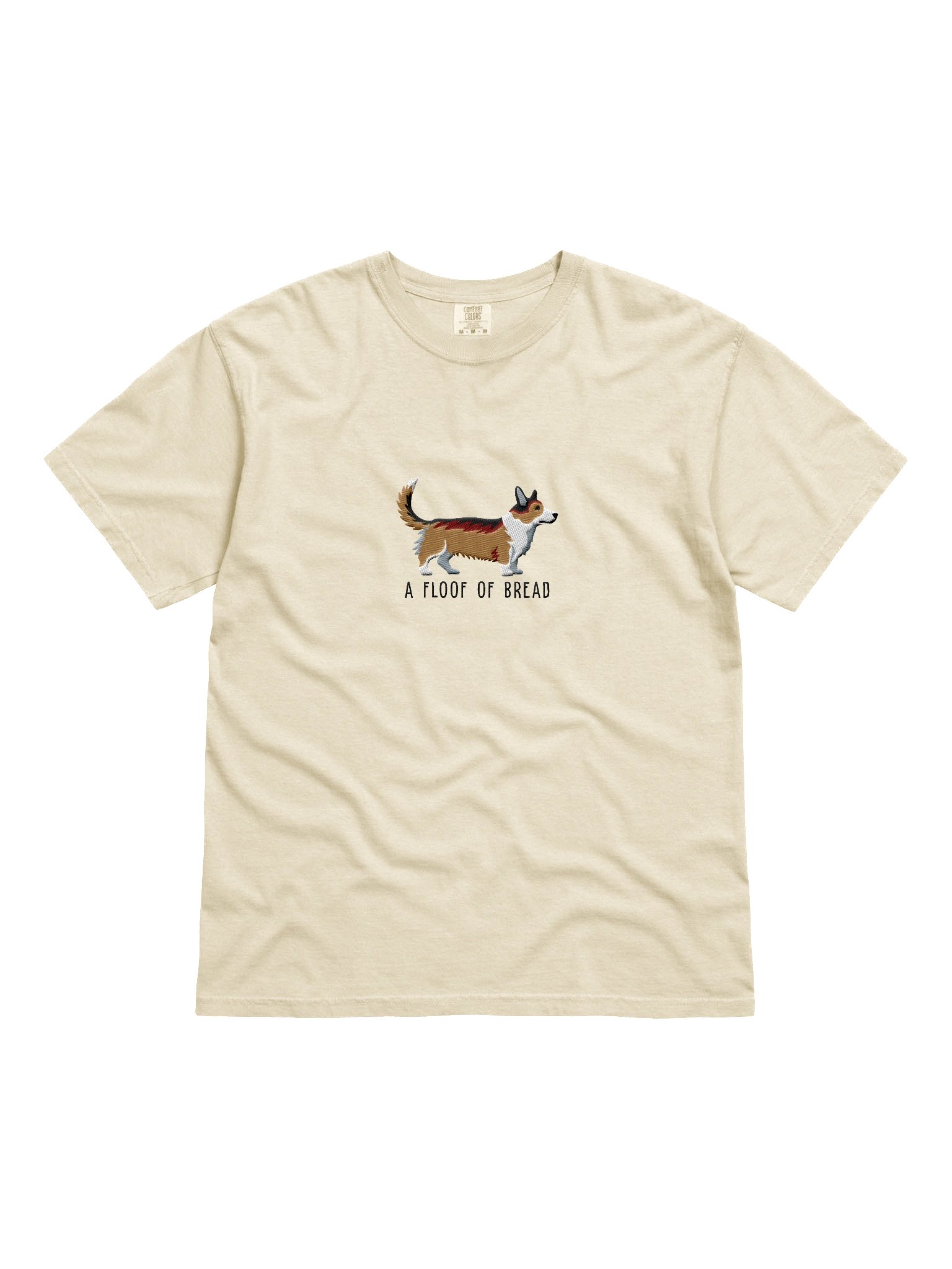 A Floof of Bread T-Shirt(Embroidered) of a Cardigan Welsh Corgi(Sable) product image (4)