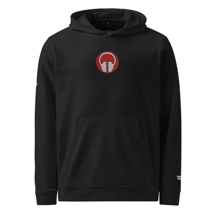 Headphones Centre Embroidered Adidas Fleece Hoodie product image (1)