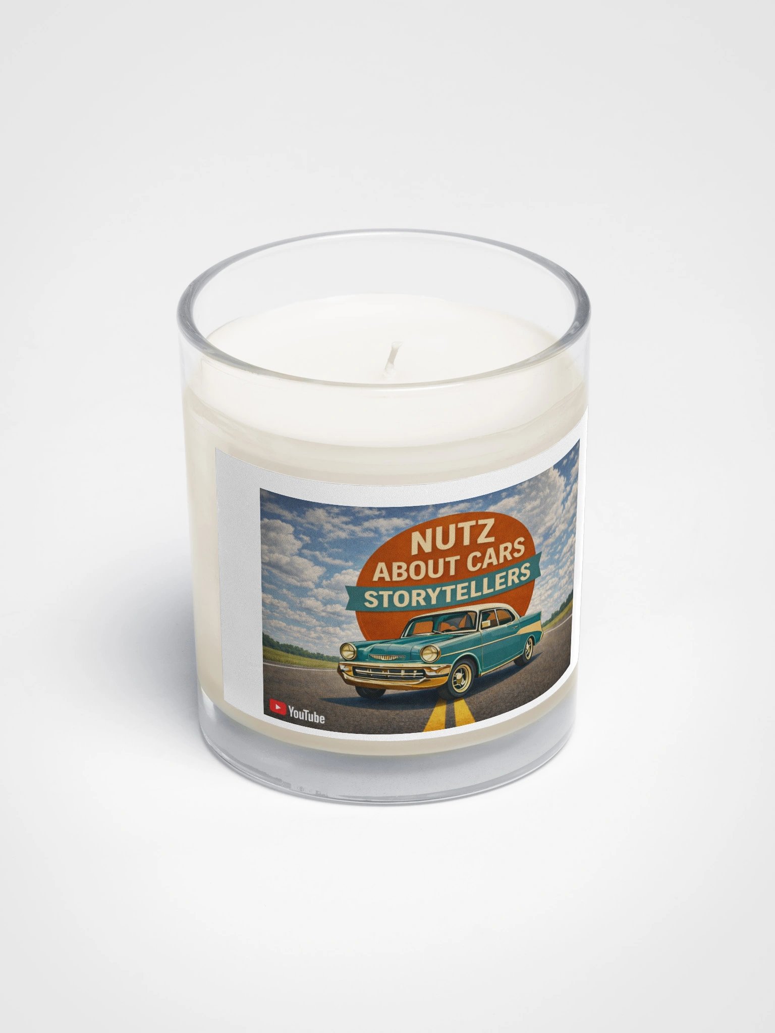 Vintage Car Road Trip Soy Wax Candle Style A product image (2)