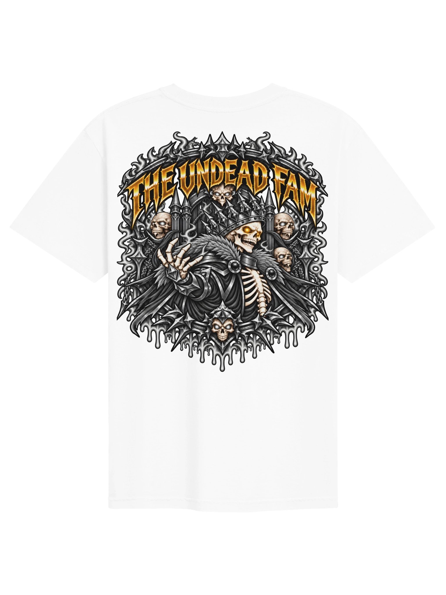 Undead and Unbothered Tee (Black) product image (2)