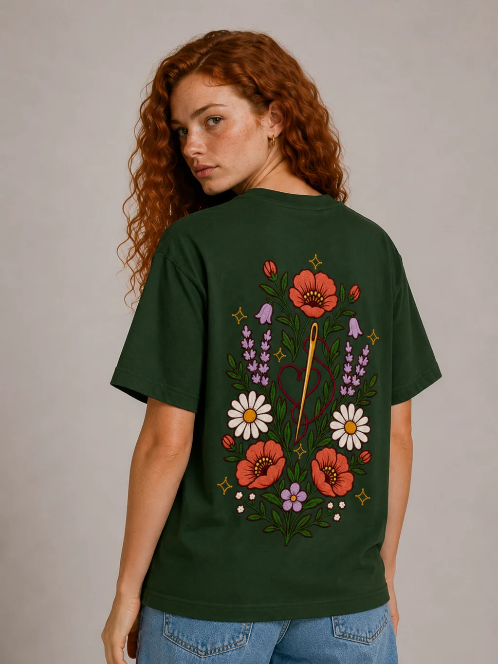 Offline Stitch Club T-Shirt – Modern Embroidery Lover Gift product image (10)