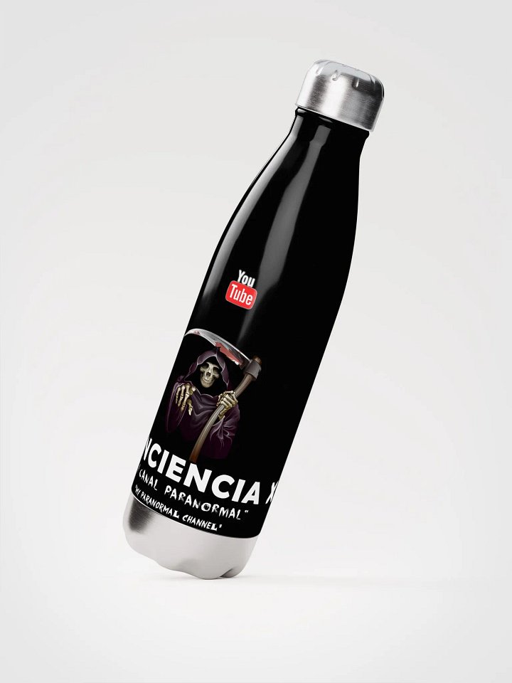 Grim Reaper Paranormal Stainless Steel Water Bottle product image (3)