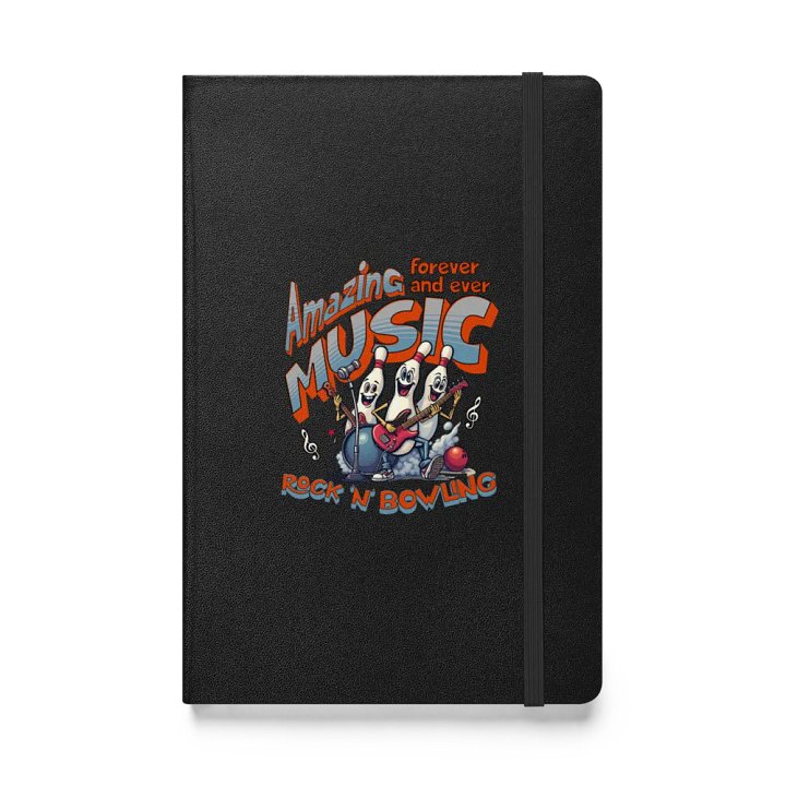 Amazing Music Rock N Bowling Hardcover Journal product image (1)