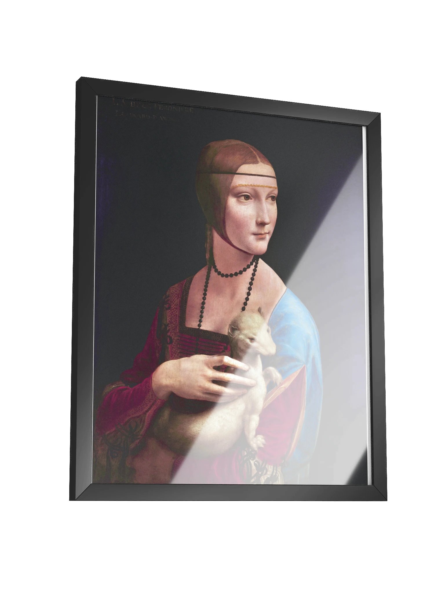 Lady with an Ermine — Large Framed Matte Poster product image (7)