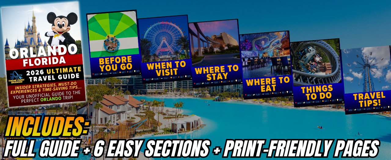 Orlando Travel Guide 2026 | 91-Page Printable Digital PDF, Instant Download 🌴 product image (2)