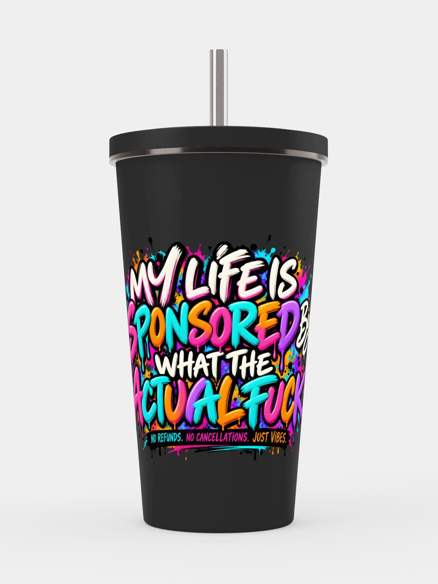 What the Actual F**k Vibes Tumbler product image (3)