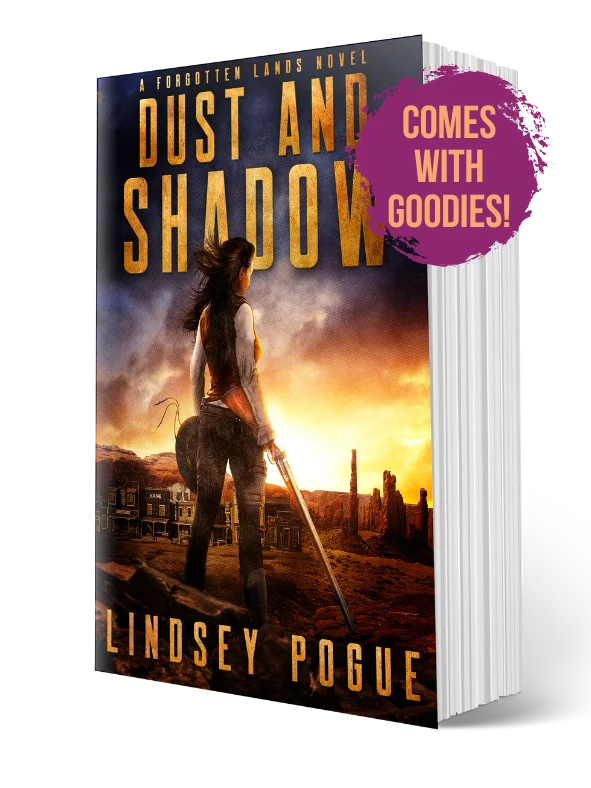 Dust and Shadow, A Forgotten Lands Novel (Signed Paperback) product image (1)